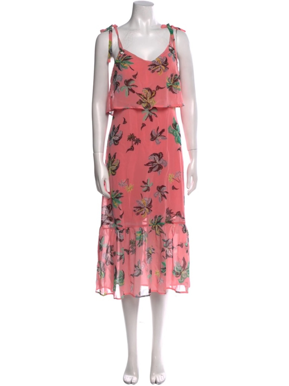 Line & Dot πΊ Riza Ruffle Midi Dress - Picture 6 of 6
